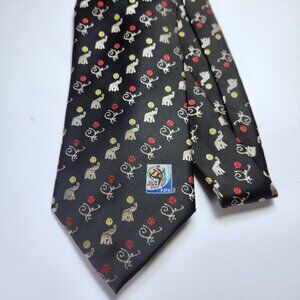 Fifa World Cup Necktie Football Soccer South Africa Logo Official Licenced